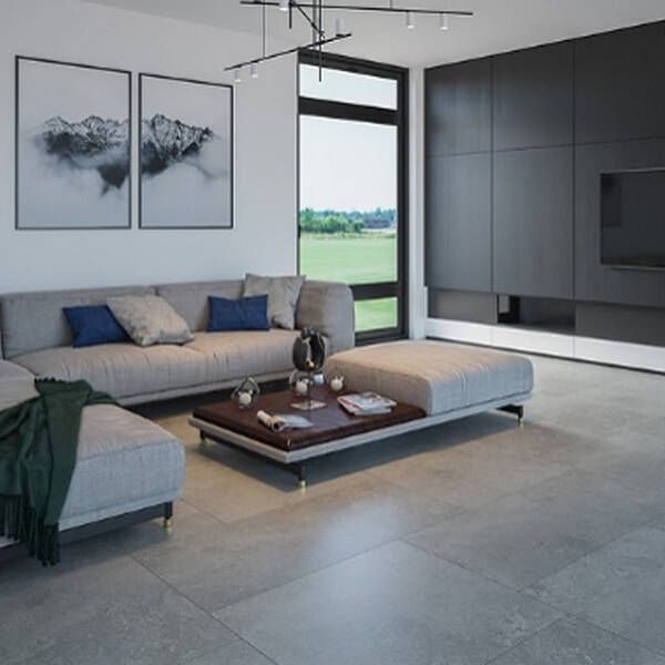 Керамограніт Cersanit Gptu 1202 Grey 59,8x119,8 см 549929 фото