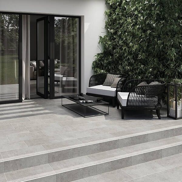 Ступень Cersanit Highbrook Grey Steptread 29,8x59,8 см 463777 фото