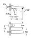 GROHE EUROSTYLE NEW смеситель для умывальника 62082 фото 2