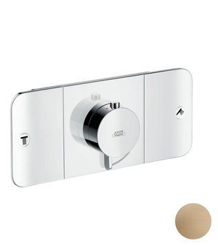 Axor Showers Термостат для 2х споживачів, СМ, колір покриття шліфована бронза 62767 фото