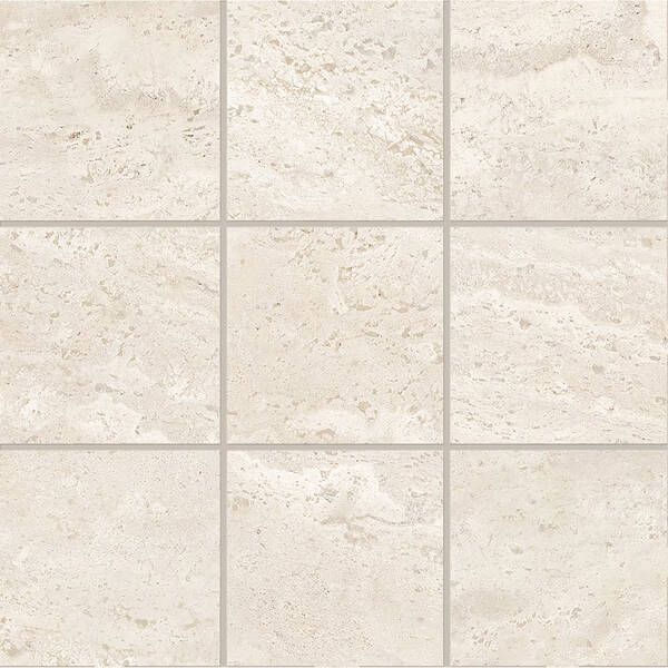 Керамогранит Emil Ceramica Dual Travertine Enns Dt.Pa White 10x10 см 596092 фото