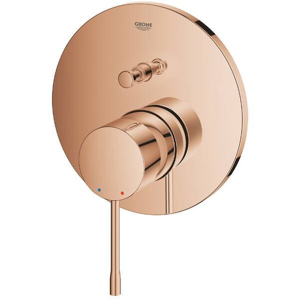 Змішувач прихованого монтажу для ванни/душу Grohe Essence 24167DA1 теплий захід сонця (рожеве золото) 544599 фото