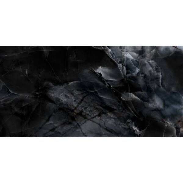 Керамогранит Cerrad Calmness Black Rect. 60x120 см 593367 фото