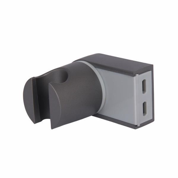 Держатель лейки для ручного душа Qtap (62,4x68,5x41,6) для смесителей для ванны Presto Graphite QTPRE624685416GRP50568 SD00056692 фото