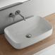Раковина Kerasan Tribeca 5141 01 на стільницю 60 см 469240 фото 2