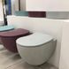 Унитаз подвесной Creavit Free FE322-11CG00E-0000 с крышкой Soft Closing, безободковый, Cool Grey (серый) 605603 фото 4