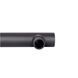 Кронштейн для верхнього душу Qtap Trubice 370 мм округлий QTTRU120BLM45927 Black Matt SD00052051 фото 4