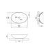 Раковина-чаша Qtap Dove 630x415x160 White QT06118168W SD00052906 фото 2
