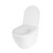Унітаз підвісний Qtap Jay безободковий Ultra Quiet з сидінням Soft-close QT07335177W SD00050899 фото 3