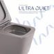 Унітаз підвісний Qtap Tern Ultra Quiet 520&times;345&times;325 мм, Stone grey, з сидінням Slim Duroplast / Soft-close / Quick Release QTTER26SG49000 SD00055124 фото 5
