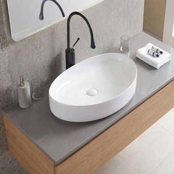 Раковина Devit Flow DFL3311100W 50 см на стільницю, без переливу, біла 600673 фото
