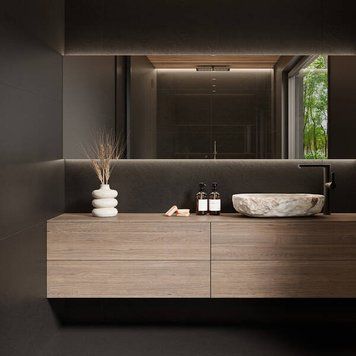 Керамограніт Argenta Soho Black 75x150 см 586802 фото