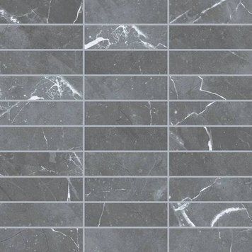 Мозаїка Cersanit Conrad Graphite Mosaic Matt 29,8x29,8 см 539183 фото