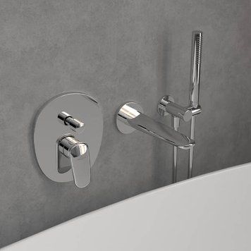 Змішувач прихованого монтажу для душу Villeroy&Boch Antao TVT11100100061 хром 581079 фото