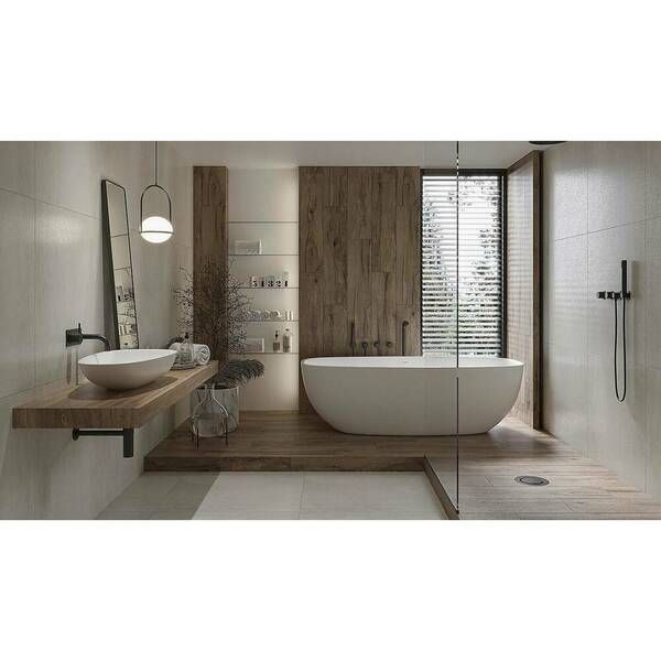 Керамограніт Opoczno Pl+ Passion Oak Cold Beige 22,1x89 см 551685 фото