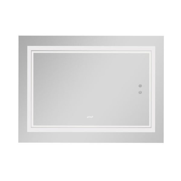 Зеркало Qtap Cardinal 1000х700 с LED-подсветкой Touch, с антизапотеванием, с диммером, рег. темп. цвета (3000-6500K) QT0478C10070 SD00052326 фото