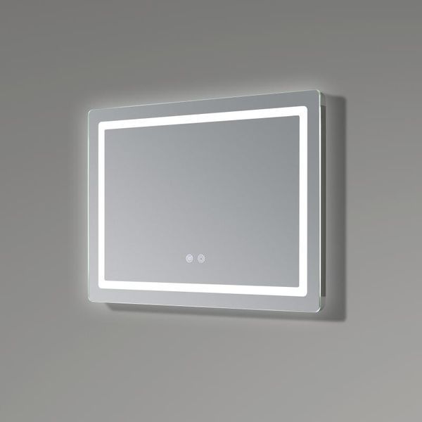 Дзеркало Qtap Mideya (DC-F614) 700х500 з LED-підсвічуванням Touch, з антизапотіванням, димером QT2078NCF07050W SD00054143 фото