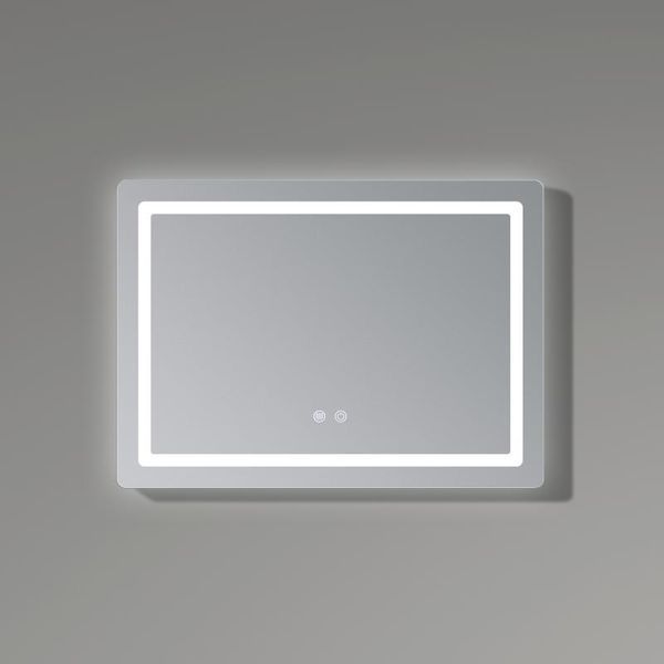 Дзеркало Qtap Mideya (DC-F614) 700х500 з LED-підсвічуванням Touch, з антизапотіванням, димером QT2078NCF07050W SD00054143 фото