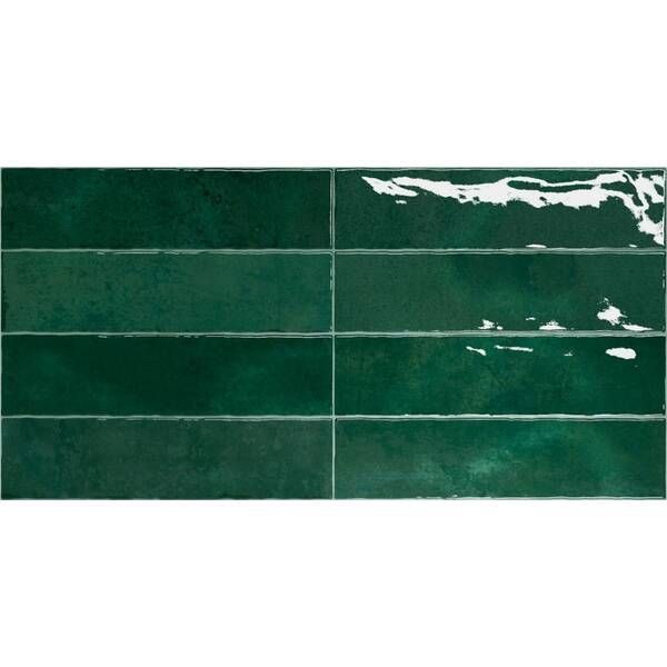 Плитка Ceramica Deseo Nairobi Green 7.5х30 см 579374 фото