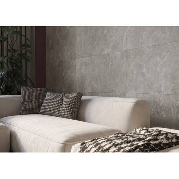 Керамограніт Ceramika Gres Gres Rush Grey Rect 59,7х119,7 см 583111 фото