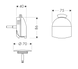 Exafill - зовнішня частина HANSGROHE 58127000 13515 фото 2