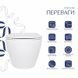 Унитаз подвесной Qtap Jay безободковый с сиденьем Soft-close QT07335175W SD00053467 фото 3