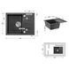 Кухонная мойка Lidz 650x500/200 GRF-13 (LIDZGRF13650500200) SD00043273 фото 2