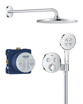 GROHTHERM SMARTCONTROL набір прихованого монтажу з верхнім душем 310 , колір хром 95065 фото