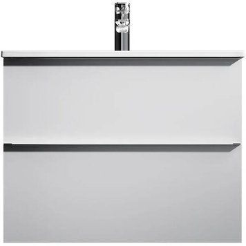 Тумба с раковиной AM.PM X-Joy S MTA-FHX0802WG-WCC0802WG подвесная 80 см белый глянец 577080 фото