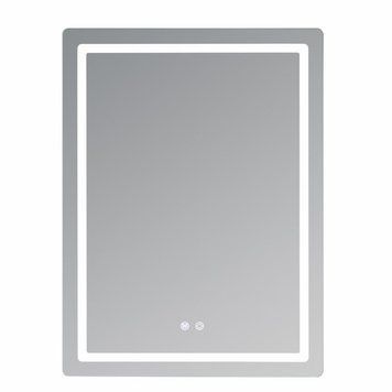 Зеркало Qtap Mideya (MI2) 600х800 с LED-подсветкой Touch, с антизапотеванием, диммером, рег. яркости QT2078F6080 SD00054602 фото