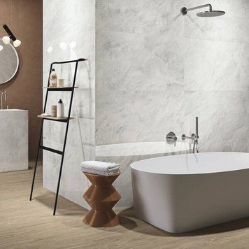 Керамограніт APE Alexandria White Pol 60x120 см 584488 фото