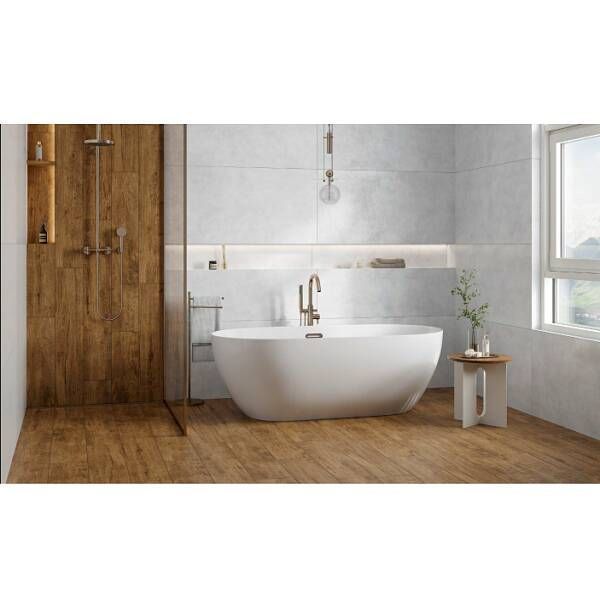 Керамограніт Cersanit Brantwood Brown Mat Rect** 19,8x119,8 см 578848 фото