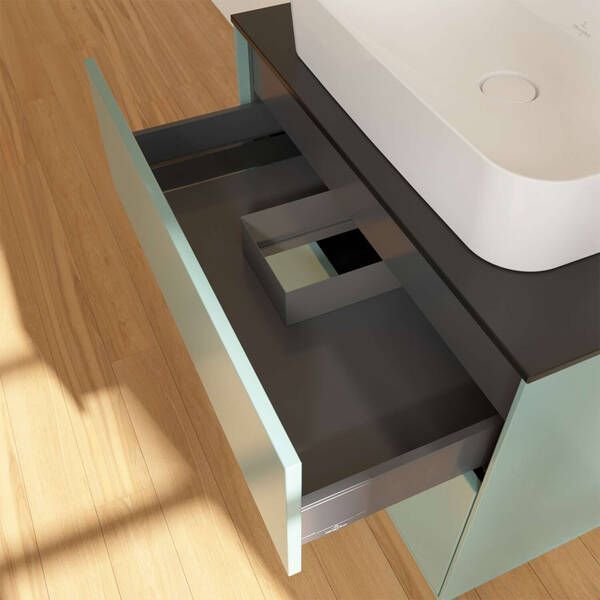 Тумба під раковину Villeroy&Boch Finion F09200GM підвісна, оливковий матовий 599163 фото