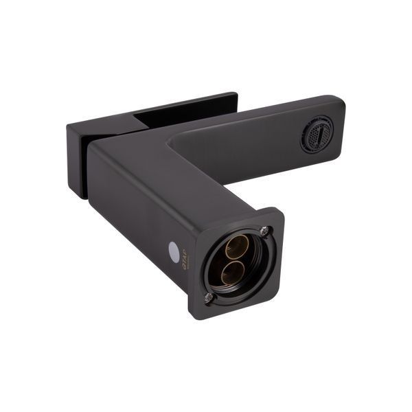 Змішувач для раковини Qtap Gemini QTGEM270GMB45676 Gunmetal Black PVD SD00051800 фото