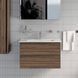 Тумба Creavit Alinda AD0080.10.VV 80 см с раковиной SU, Walnut (грецкий орех) 605588 фото 7