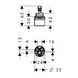 Картридж М3 для Uno2 HANSGROHE 92730000 13212 фото 2