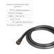 Комплект для душевой комнаты Qtap Robin Black Chrome: Смеситель QTROB4060102K + Держатель QT829910842854GRP + Шланг QTHADPVC160G +Лейка QTRUCA120R3GRP SD00054153 фото 6