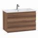 Тумба Creavit Alinda AD0080.10.VV 80 см с раковиной SU, Walnut (грецкий орех) 605588 фото 2
