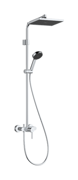ACTIVERA Q 290/180 1jet EcoSmart Showerpipe душова система зі змішувачем, хром 103333 фото