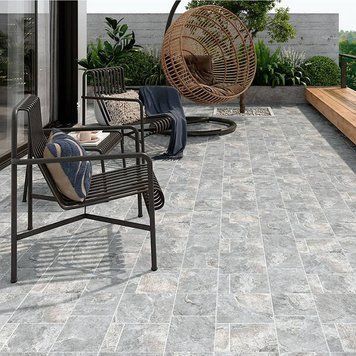 Керамограніт Cersanit Atlas Grey Mat 42x42 см 598800 фото