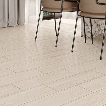 Керамограніт Cersanit Sunsetwood Cream 18,5x59,8 см 585061 фото