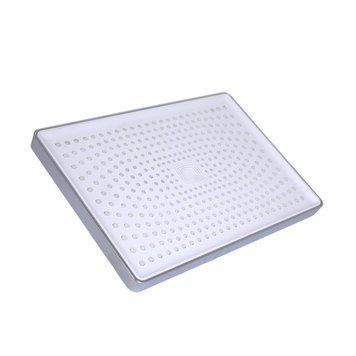 Потолочная лейка Qtap (305x210x40) для душевой системы Presto Chrome/White QTPRE30521040CRW50580 SD00056704 фото