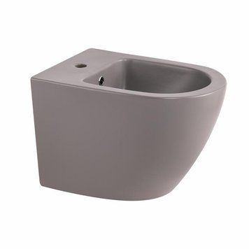 Биде подвесное Qtap Robin 515x370x350 мм, Stone grey QT13551381GSG SD00054285 фото