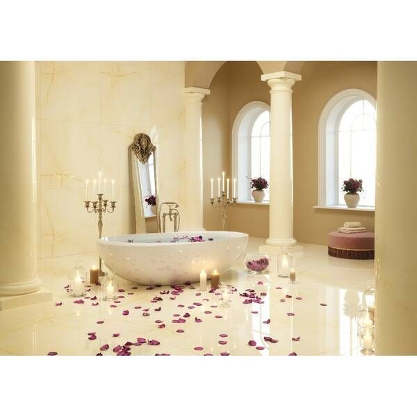 Керамограніт Almera Ceramica-2 Onyx Crema 120x120 см 540614 фото
