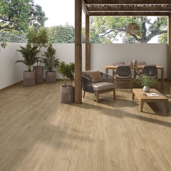 Керамограніт Pamesa Kalon Roble 25x150 см 579453 фото