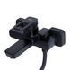 Змішувач для ванни Lidz Wawel 006 (з душовим гарнітуром) (k35) LDWAW006BLA45393 Black SD00051517 фото 7