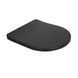 Унитаз подвесной Qtap Robin New Ultra Quiet с сиденьем с сиденьем Soft-Close MATT BLACK QT13332381АSMB SD00052574 фото 7