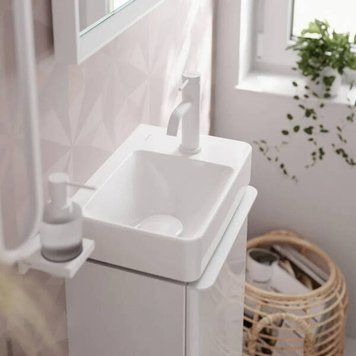 Змішувач для раковини Hansgrohe Tecturis S 73302700 білий матовий 587528 фото