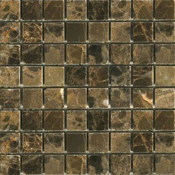 Мозаїка Mozaico De Lux Stone C-Mos Emperador Pol (Light) 29,6х29,6 см 136478 фото