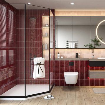 Плитка Ceramica Deseo Venice Promegranate 7.5x20 см 589841 фото